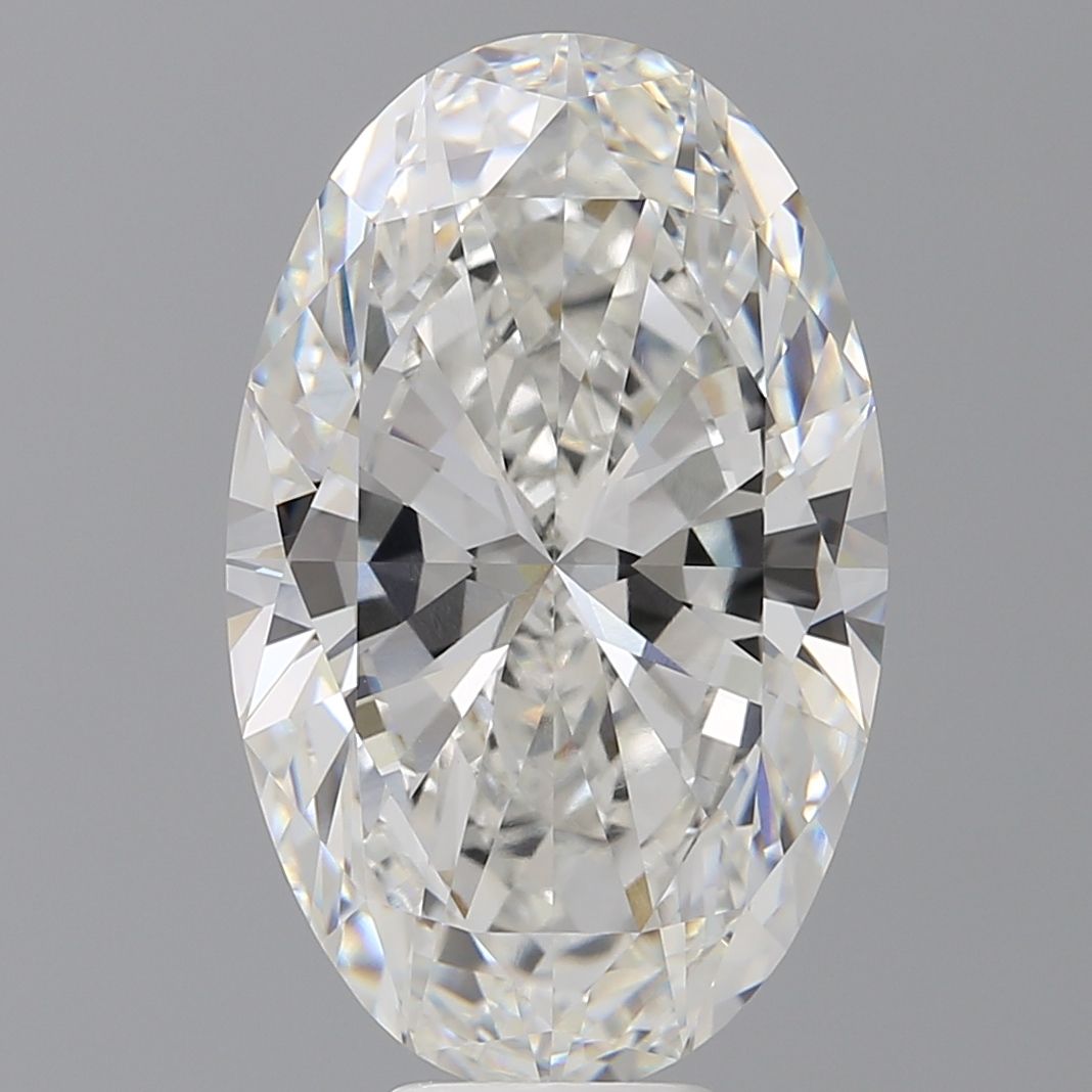 9.60 ct. oval Lab Grown Diamond front image