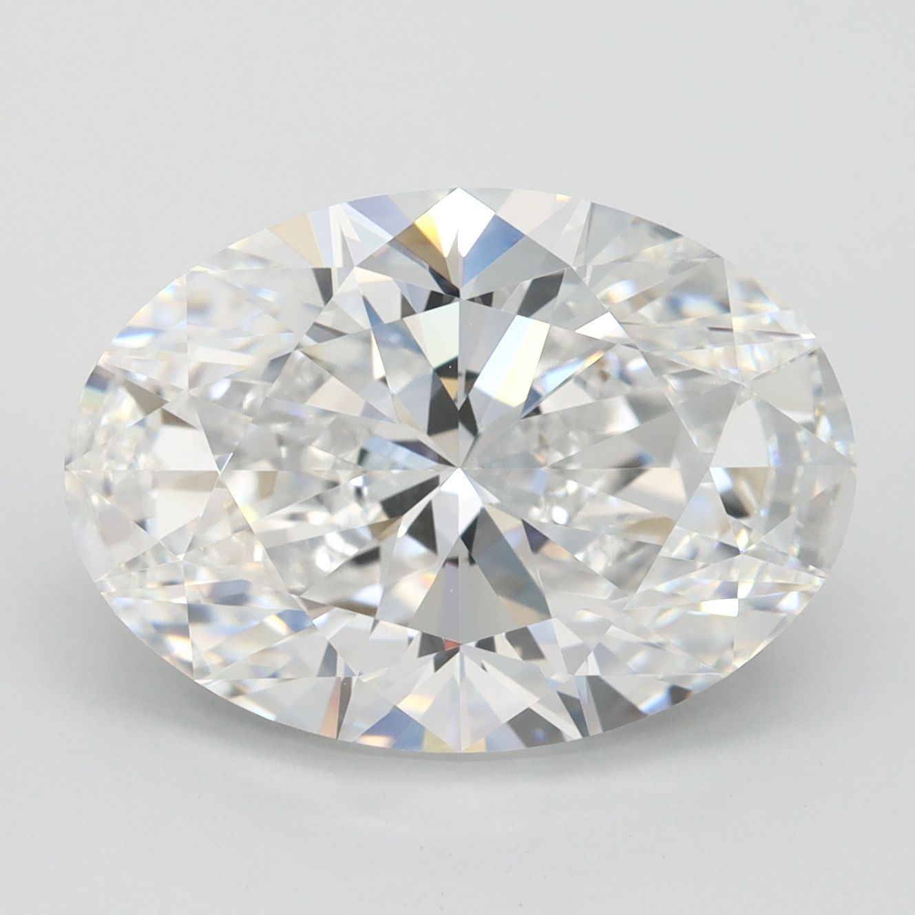 5.00 ct. oval Lab Grown Diamond front image