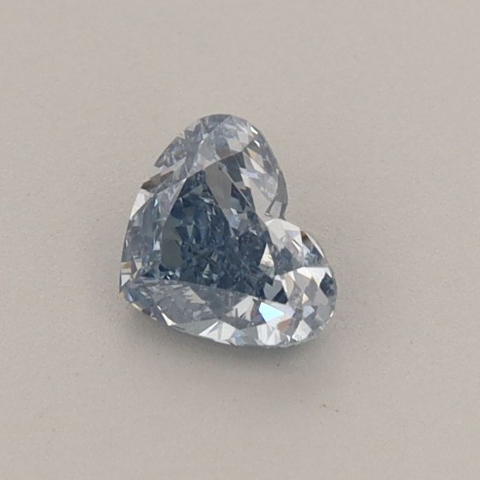 0.36 CT Fancy Intense Blue HEART
