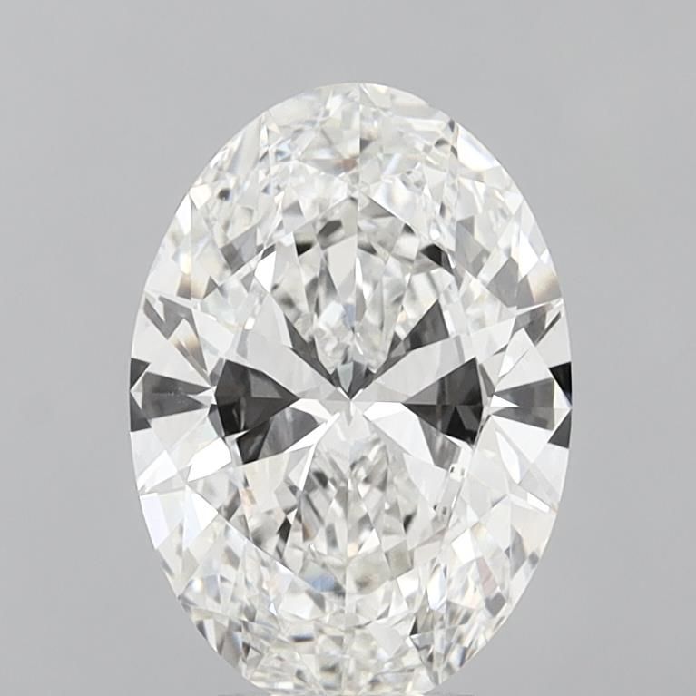 5.18 ct. oval Lab Grown Diamond front image