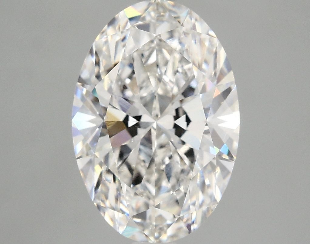 3.02 ct. oval Lab Grown Diamond front image