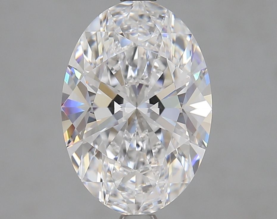 3.12 ct. oval Lab Grown Diamond front image
