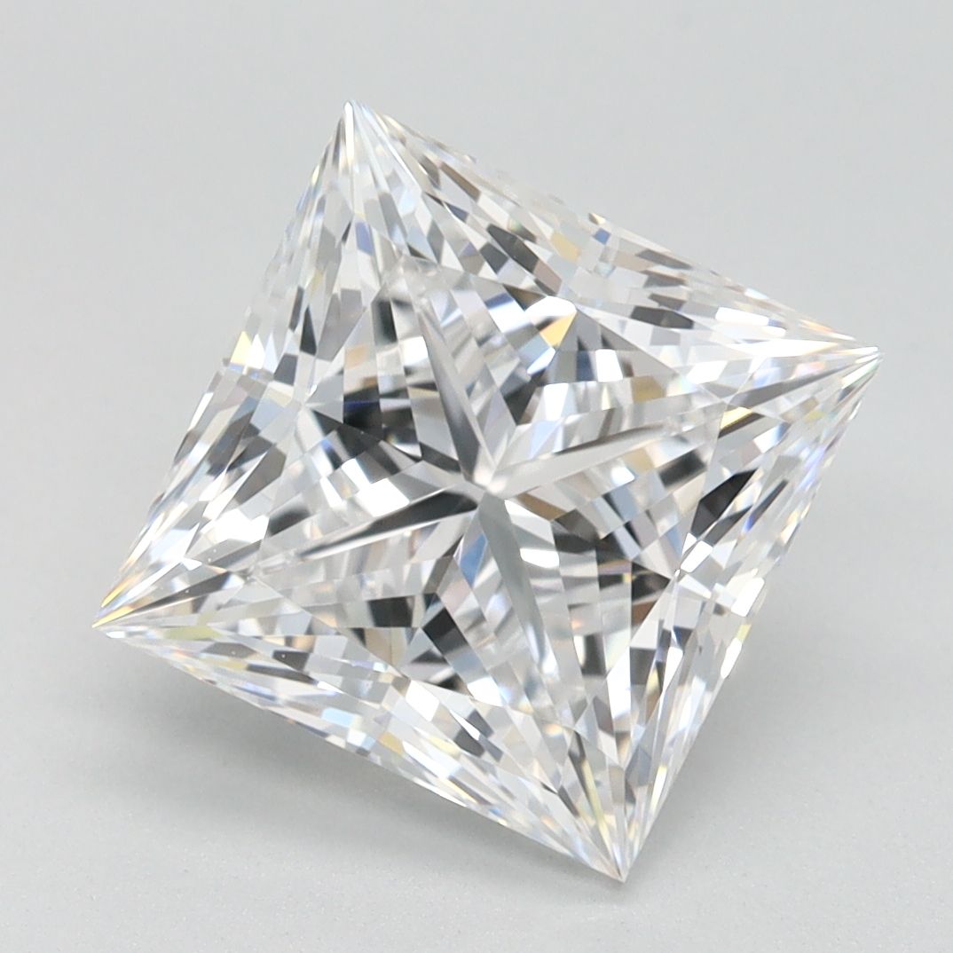 3.03 ct. princess Lab Grown Diamond front image