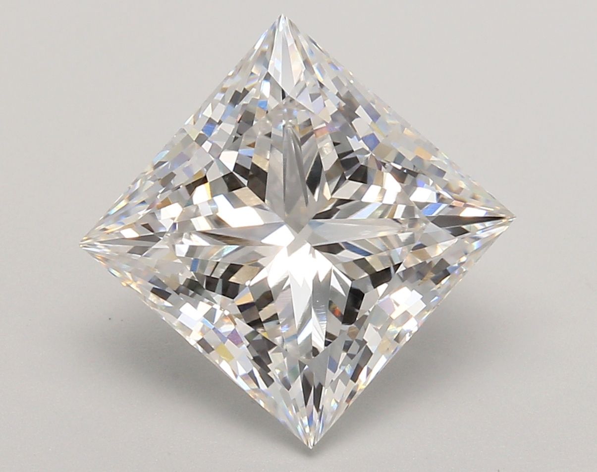 5.56 ct. princess Lab Grown Diamond front image