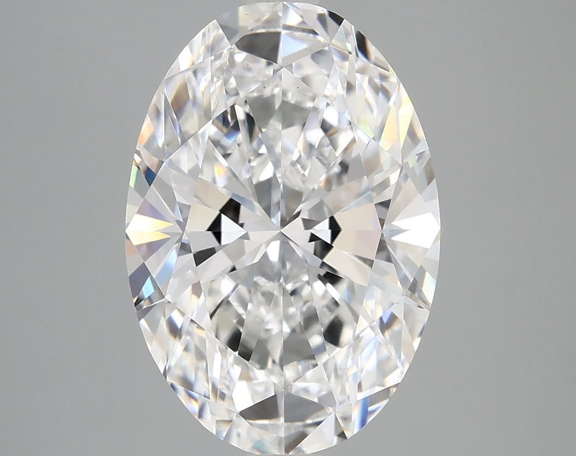 4.08 ct. oval Lab Grown Diamond front image