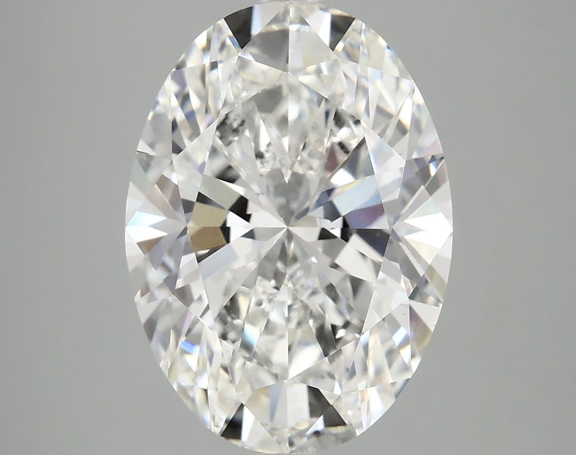 5.01 ct. oval Lab Grown Diamond front image
