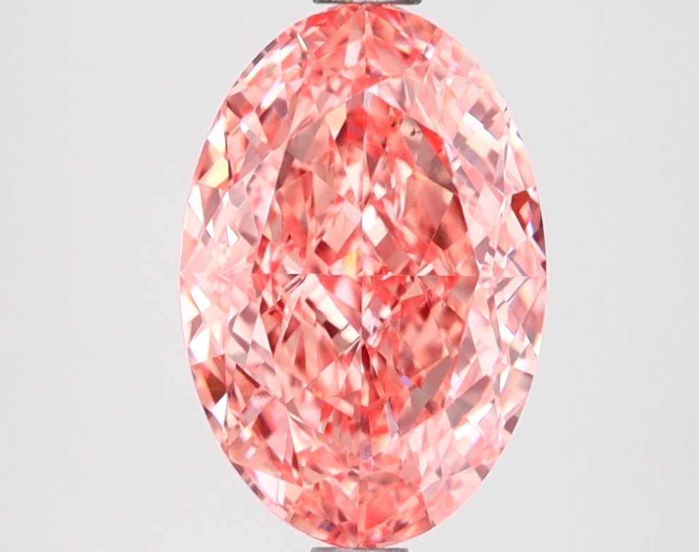 2.55 ct. oval Lab Grown Diamond front image