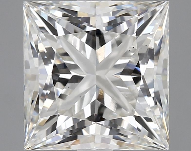 3.02 ct. princess Lab Grown Diamond front image
