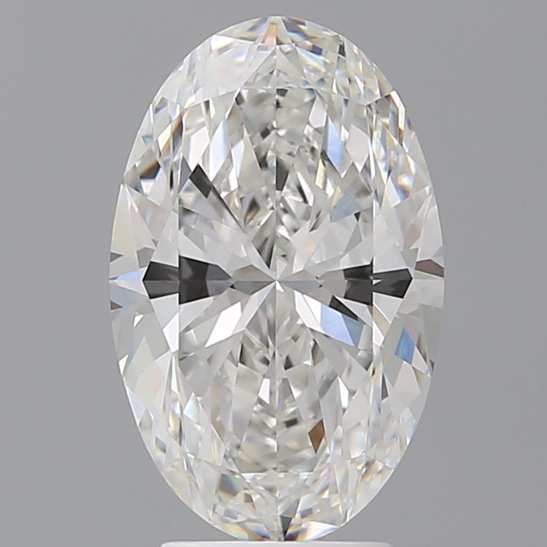 4.02 ct. oval Lab Grown Diamond front image