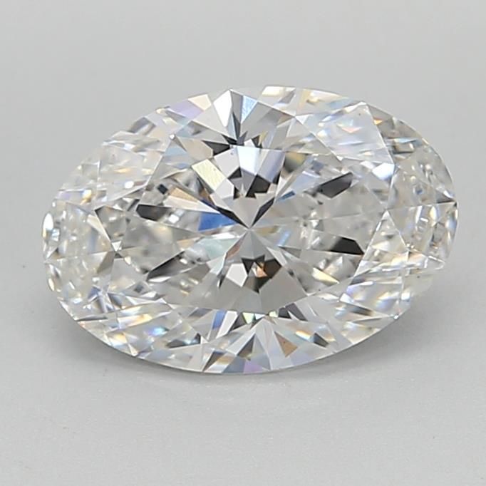 2.07 ct. oval Lab Grown Diamond front image