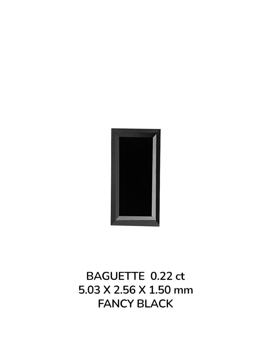 Diament 0.22 ct Fancy Black/VVS2