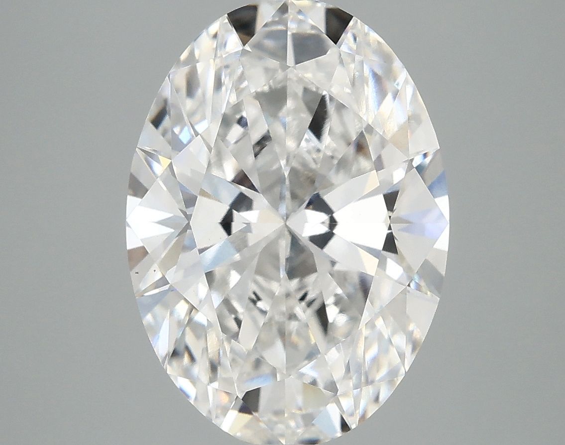 4.10 ct. oval Lab Grown Diamond front image