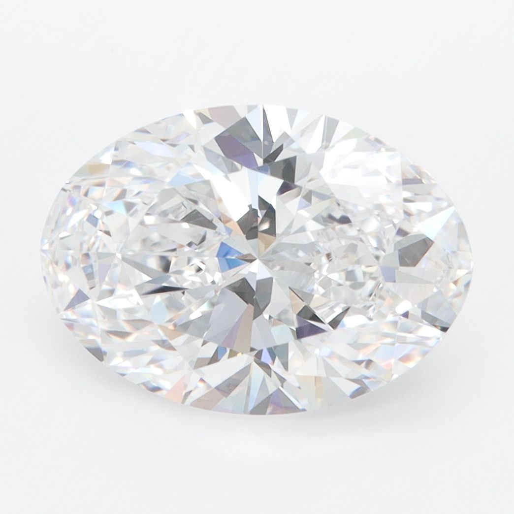 3.64 ct. oval Lab Grown Diamond front image
