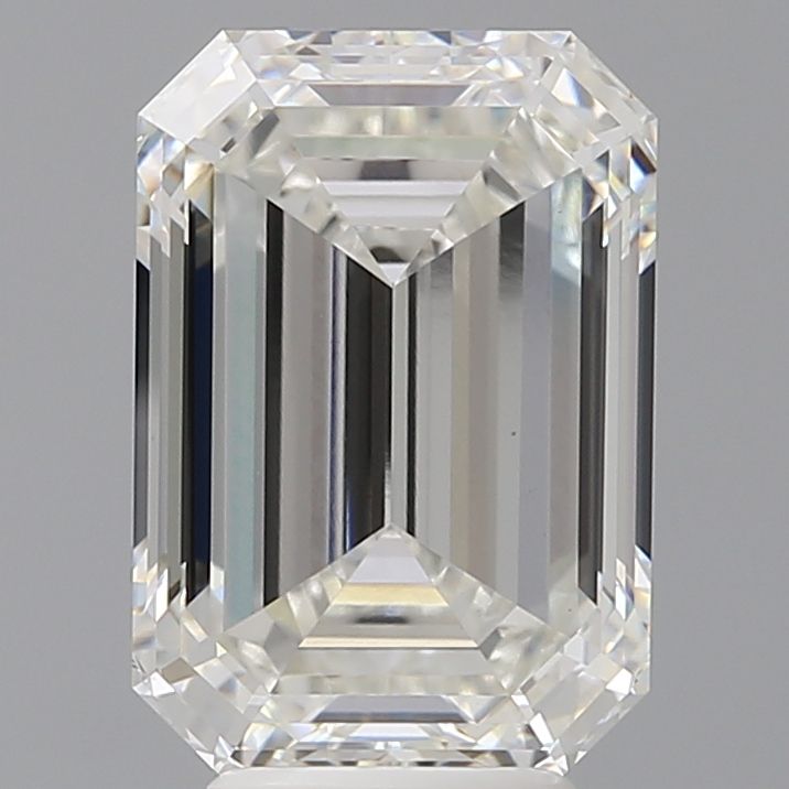 5.51 ct. emerald Lab Grown Diamond front image