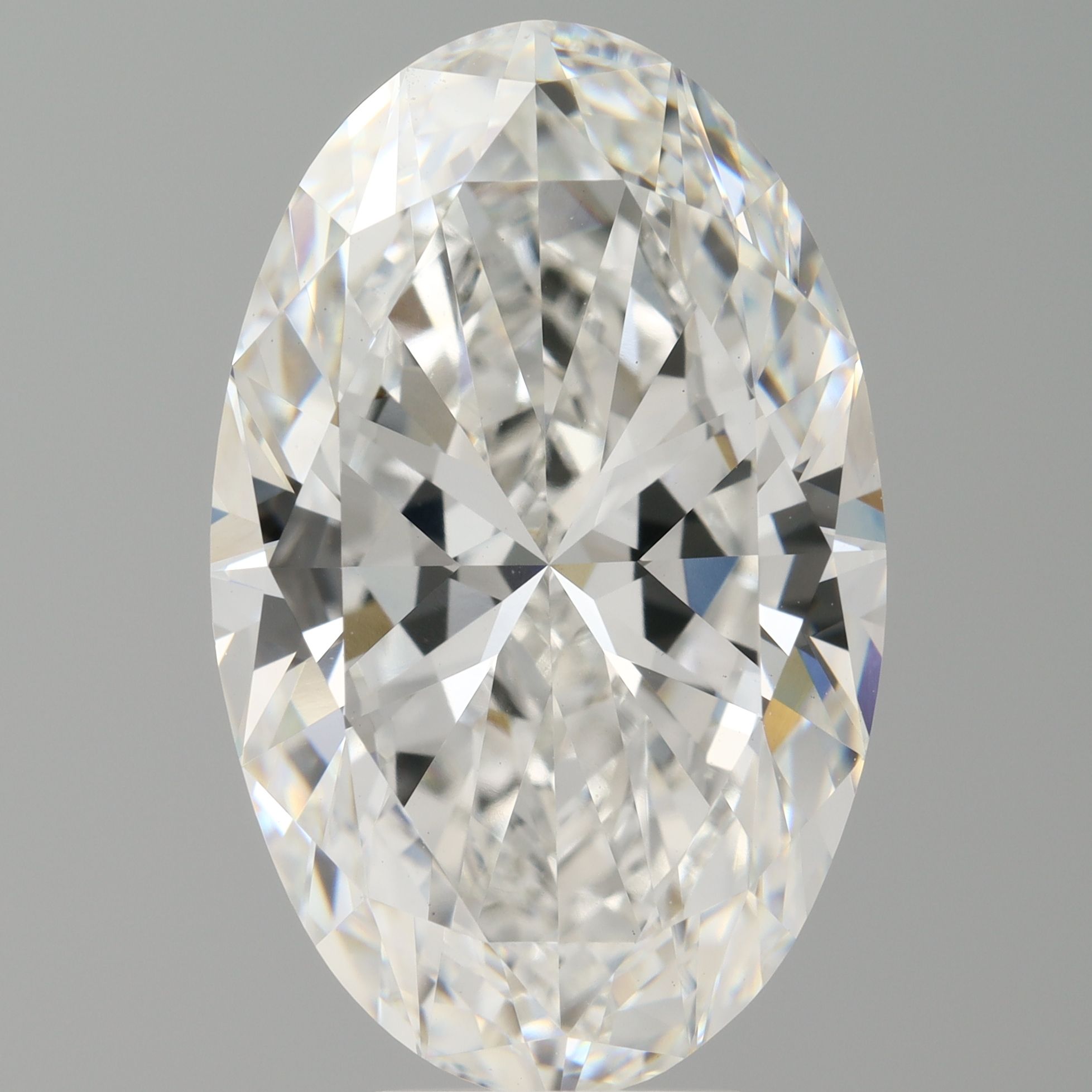 8.02 ct. oval Lab Grown Diamond front image