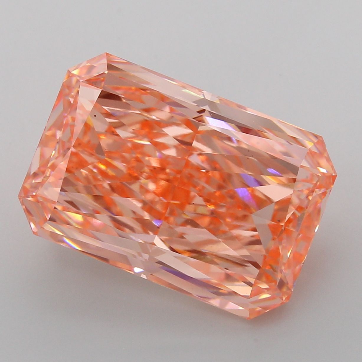 13.60 ct. radiant Lab Grown Diamond front image
