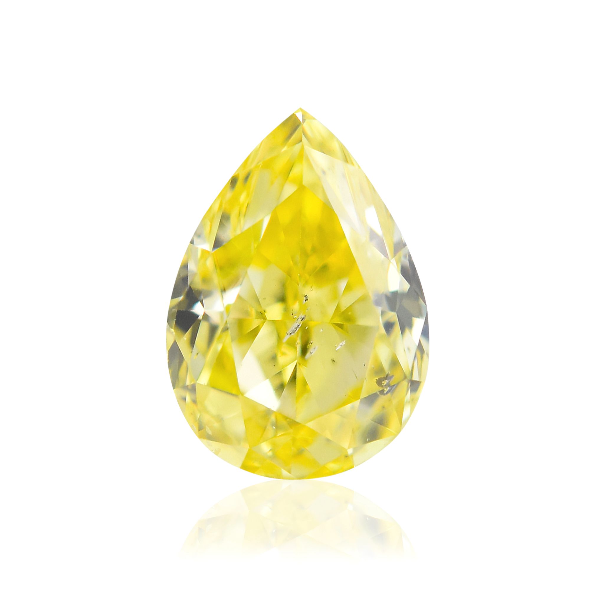 Diament 0.83 ct Fancy Vivid Yellow/SI2