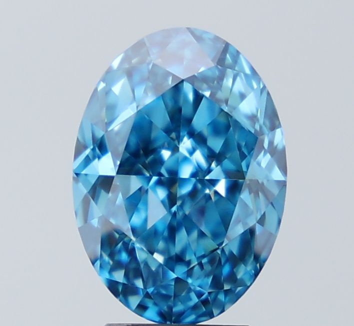 4.04 ct. oval Lab Grown Diamond front image