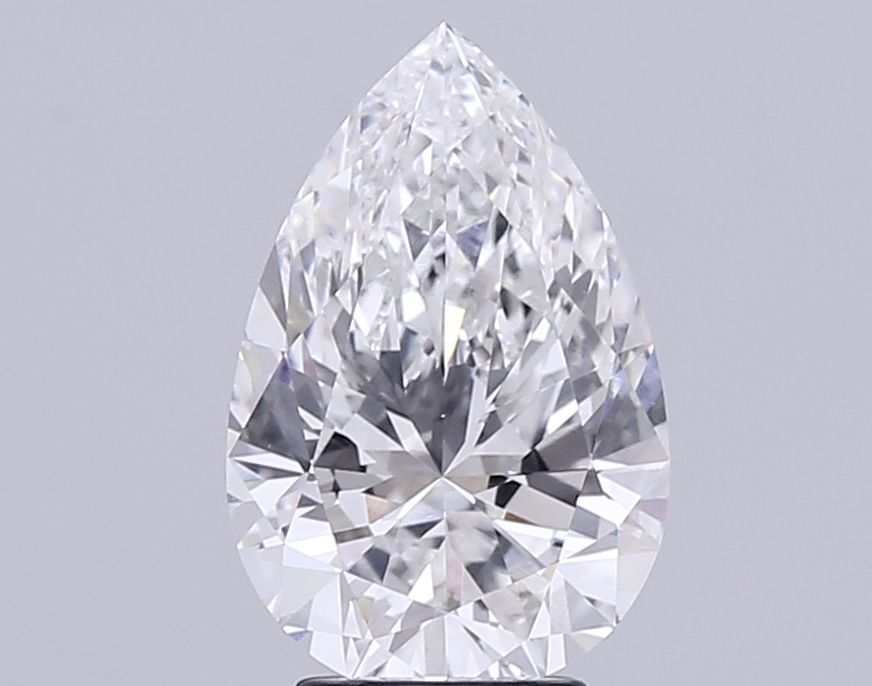 4.01 ct. pear Lab Grown Diamond front image