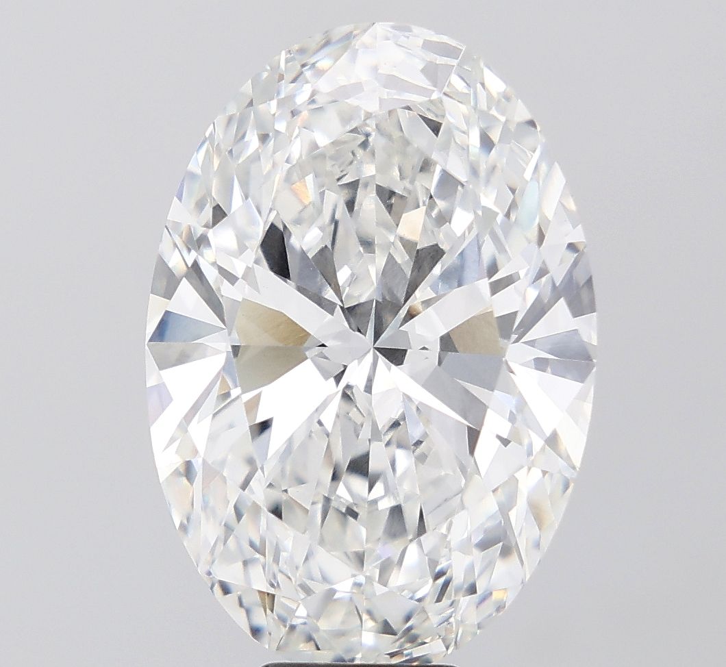 7.57 ct. oval Lab Grown Diamond front image
