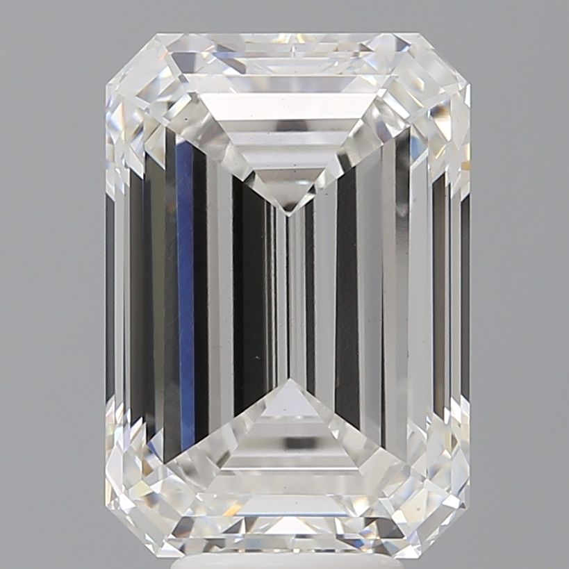 7.57 ct. emerald Lab Grown Diamond front image