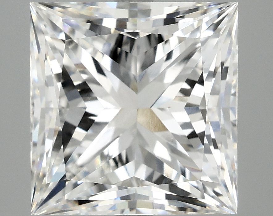 6.02 ct. princess Lab Grown Diamond front image