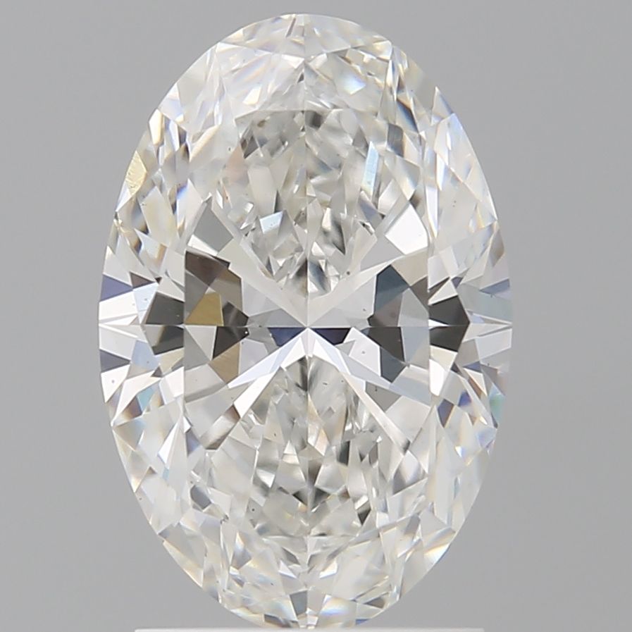 2.09 ct. oval Lab Grown Diamond front image