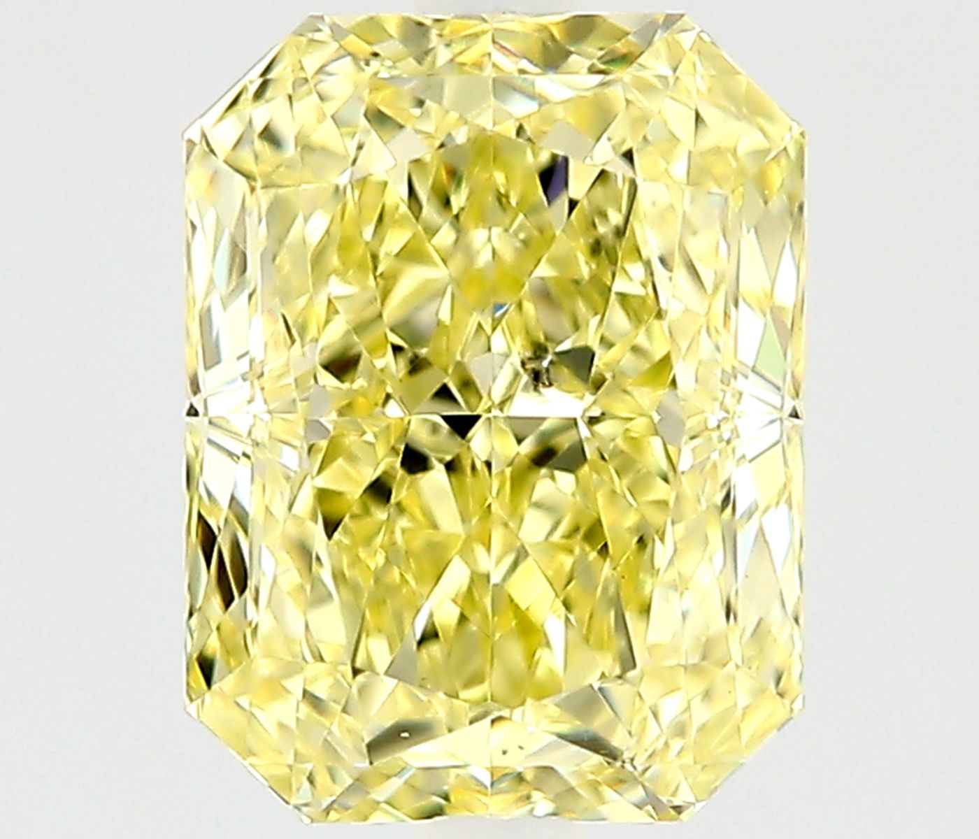 Diament 0.9 ct Fancy Yellow/SI2