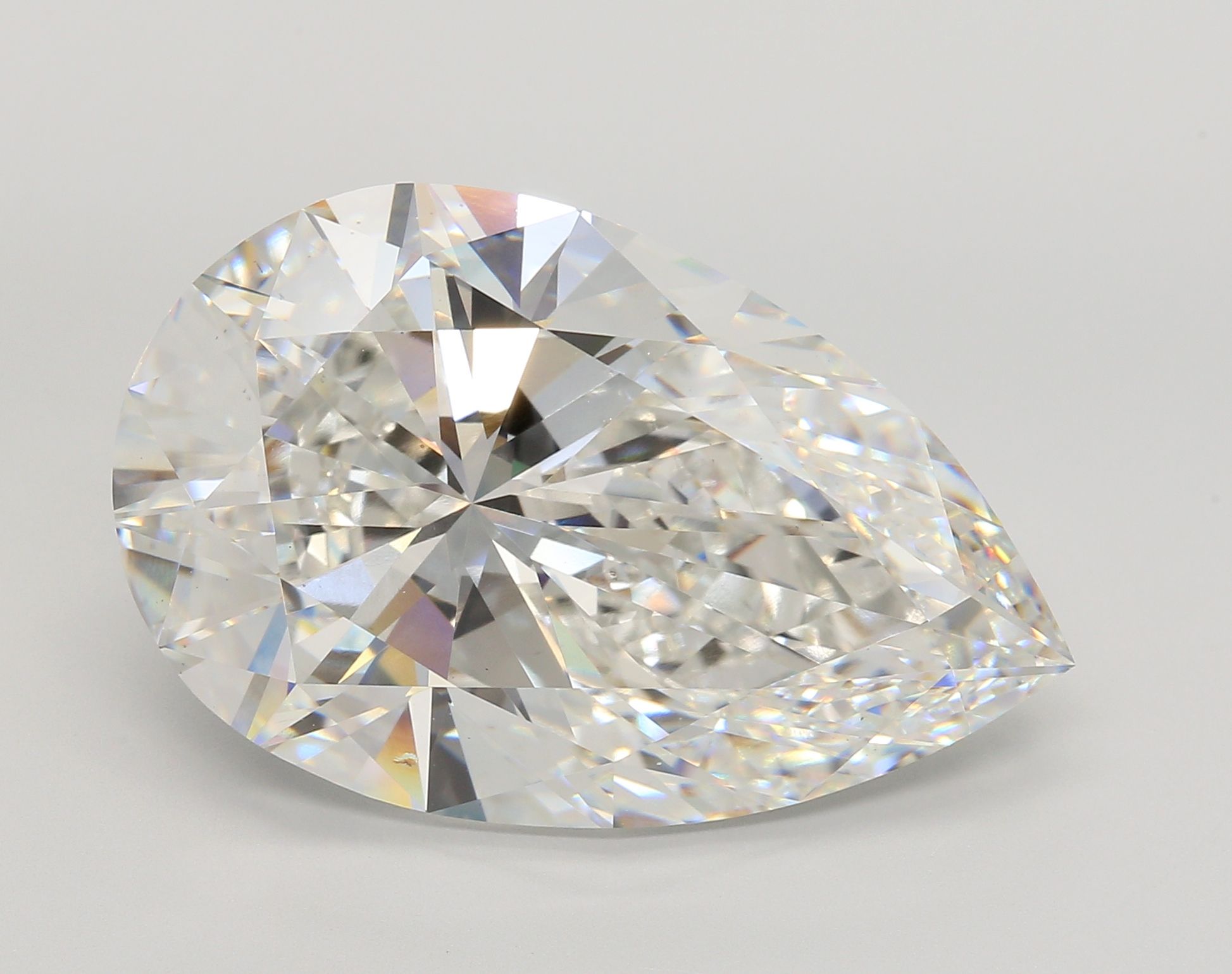 21.02 ct. pear Lab Grown Diamond front image