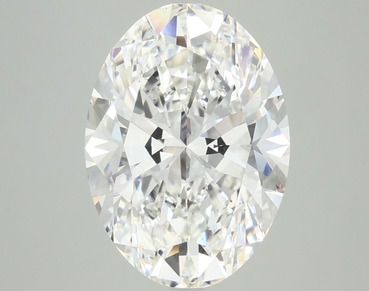 7.01 ct. oval Lab Grown Diamond front image
