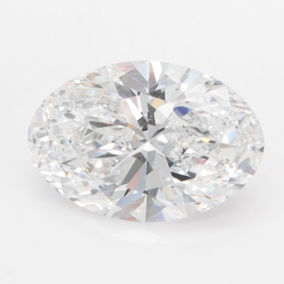 2.55 ct. oval Lab Grown Diamond front image