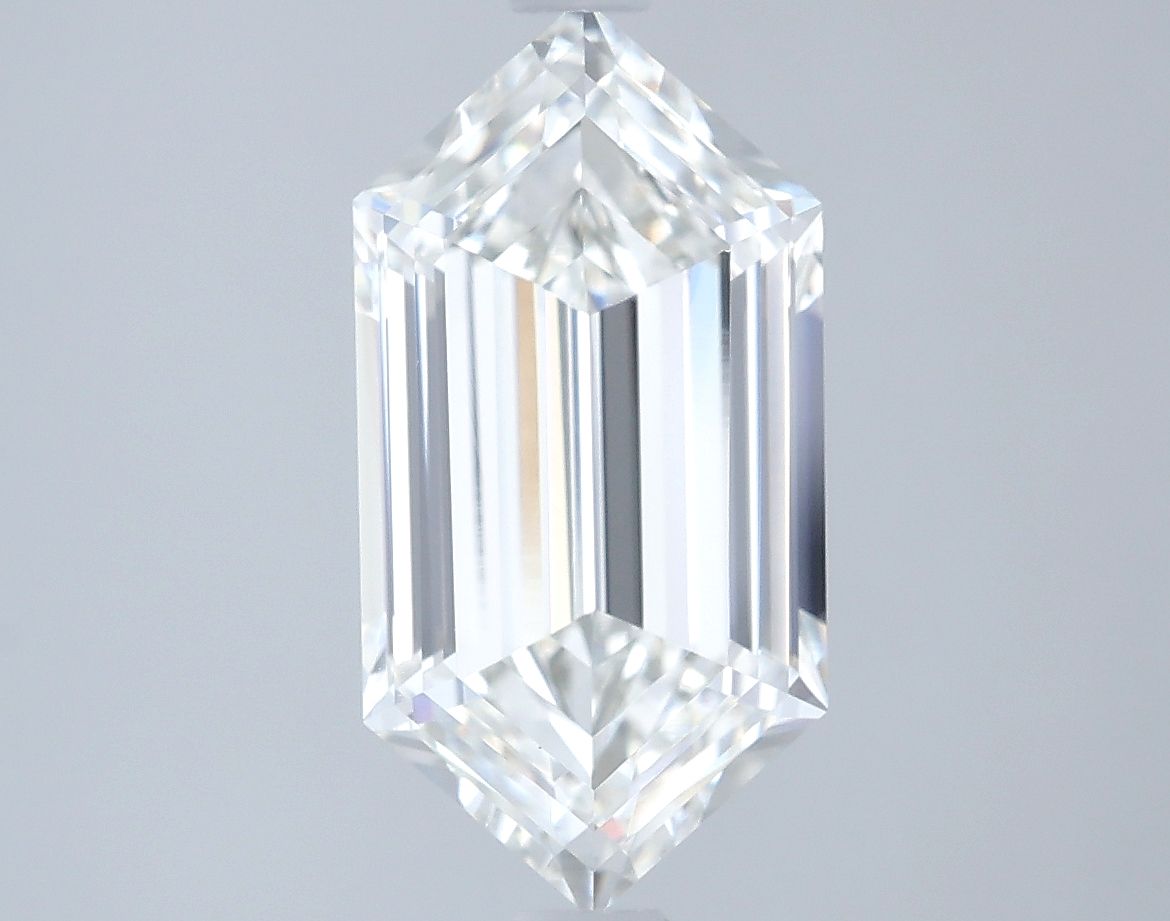 2.5 ct lab-grown Hexagonal Diamond