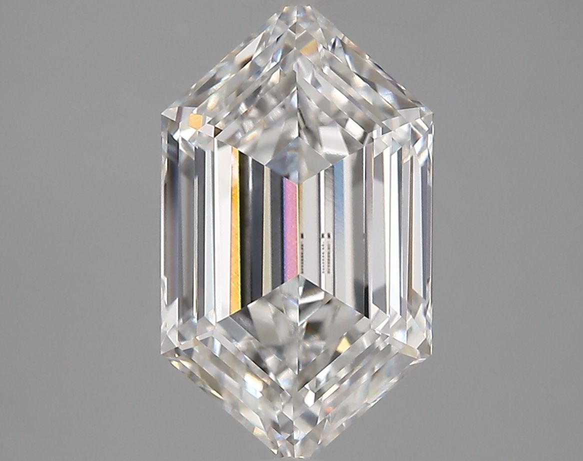 3.73 ct lab-grown Hexagonal Diamond