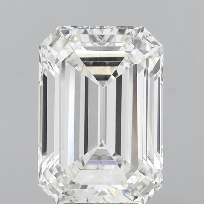 8.02 ct. emerald Lab Grown Diamond front image