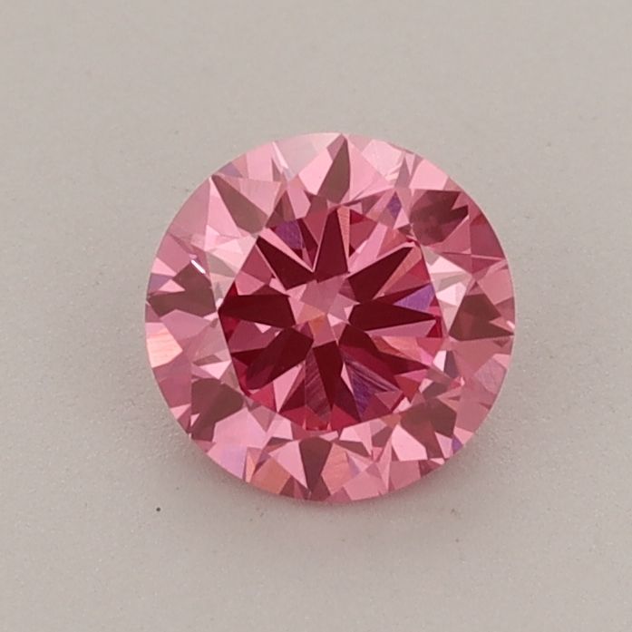 0.68 CT Fancy Vivid Pink ROUND