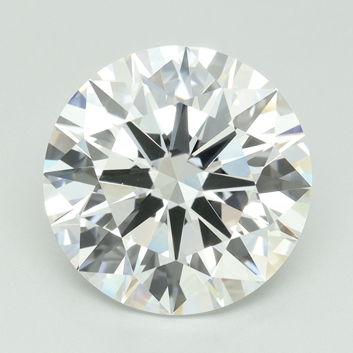 7.05 ct. round Lab Grown Diamond front image