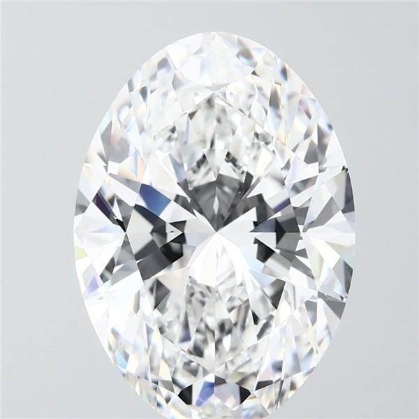 6.00 ct. oval Lab Grown Diamond front image