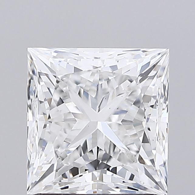 1.56 ct. princess Lab Grown Diamond front image