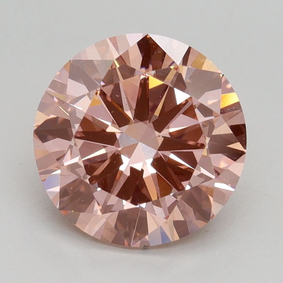 2.70 ct. round Lab Grown Diamond front image