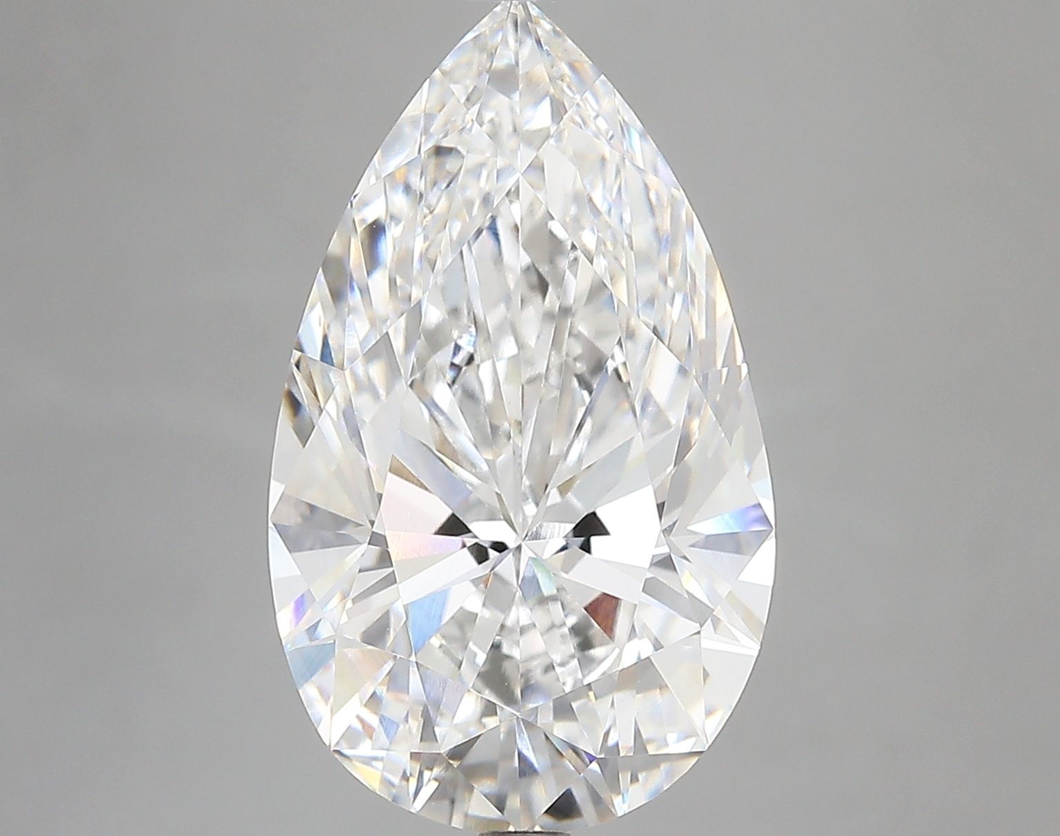 7.01 ct. pear Lab Grown Diamond front image