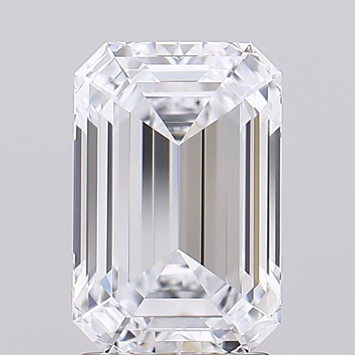 2.42 ct. emerald Lab Grown Diamond front image