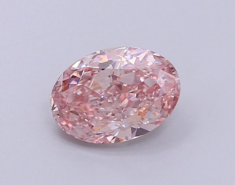 1.18 CT Fancy Intense Brownish Pink OVAL