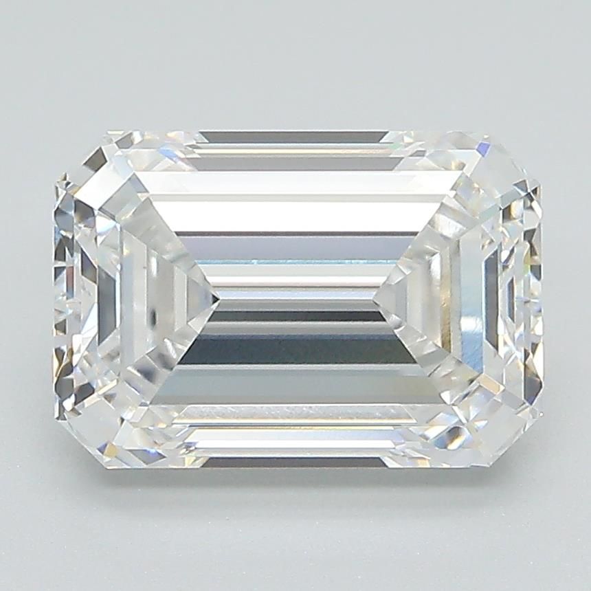 3.21 ct. emerald Lab Grown Diamond front image