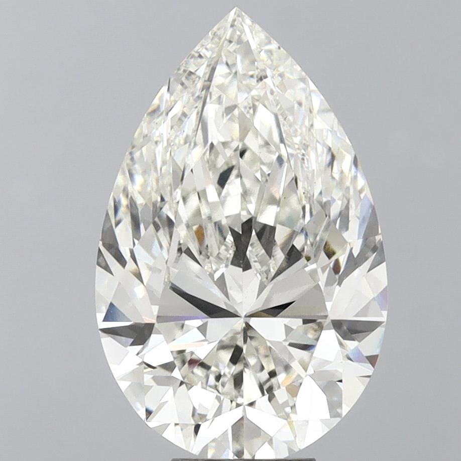 10.13 ct. pear Lab Grown Diamond front image