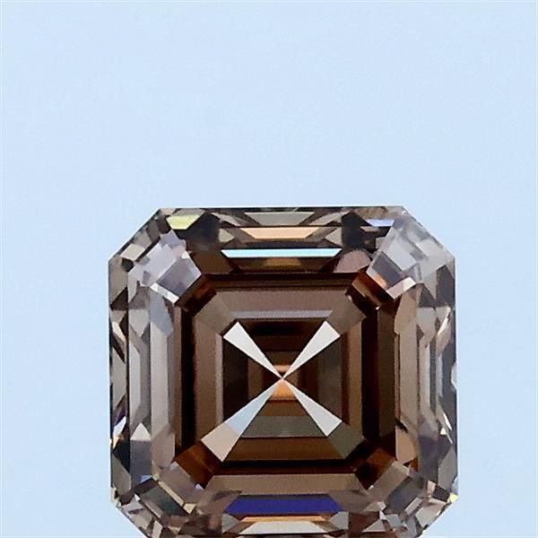 1.01 CT Fancy Brown ASSCHER