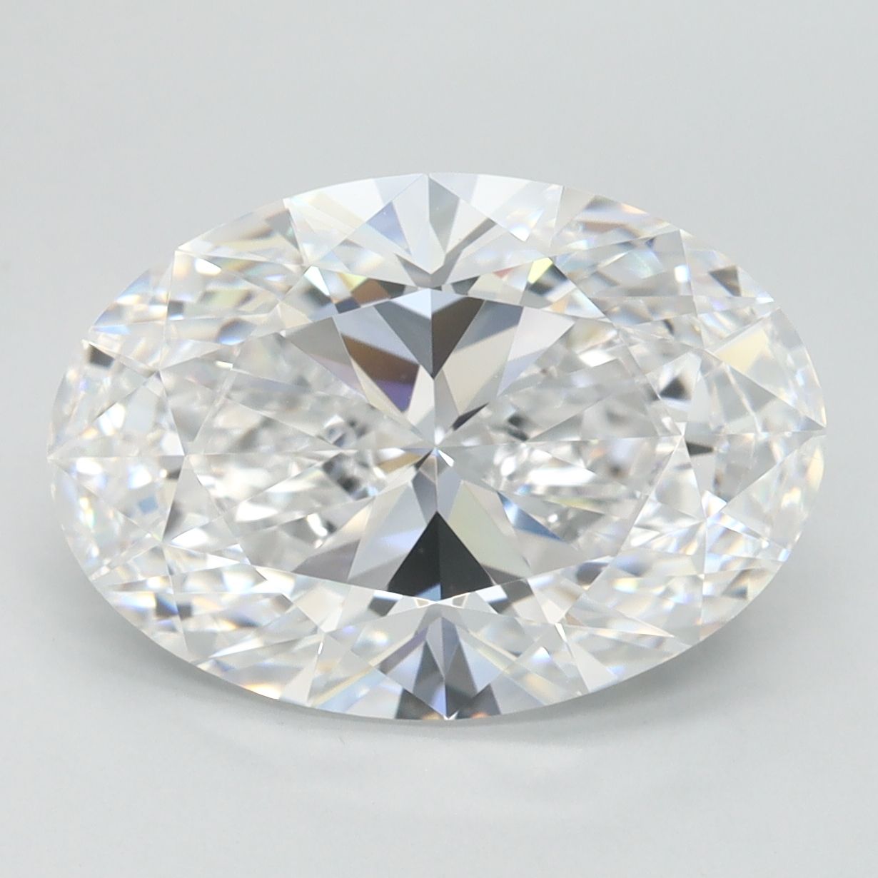 4.01 ct. oval Lab Grown Diamond front image
