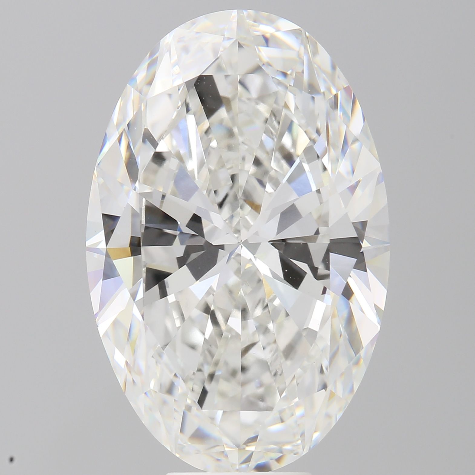11.01 ct. oval Lab Grown Diamond front image