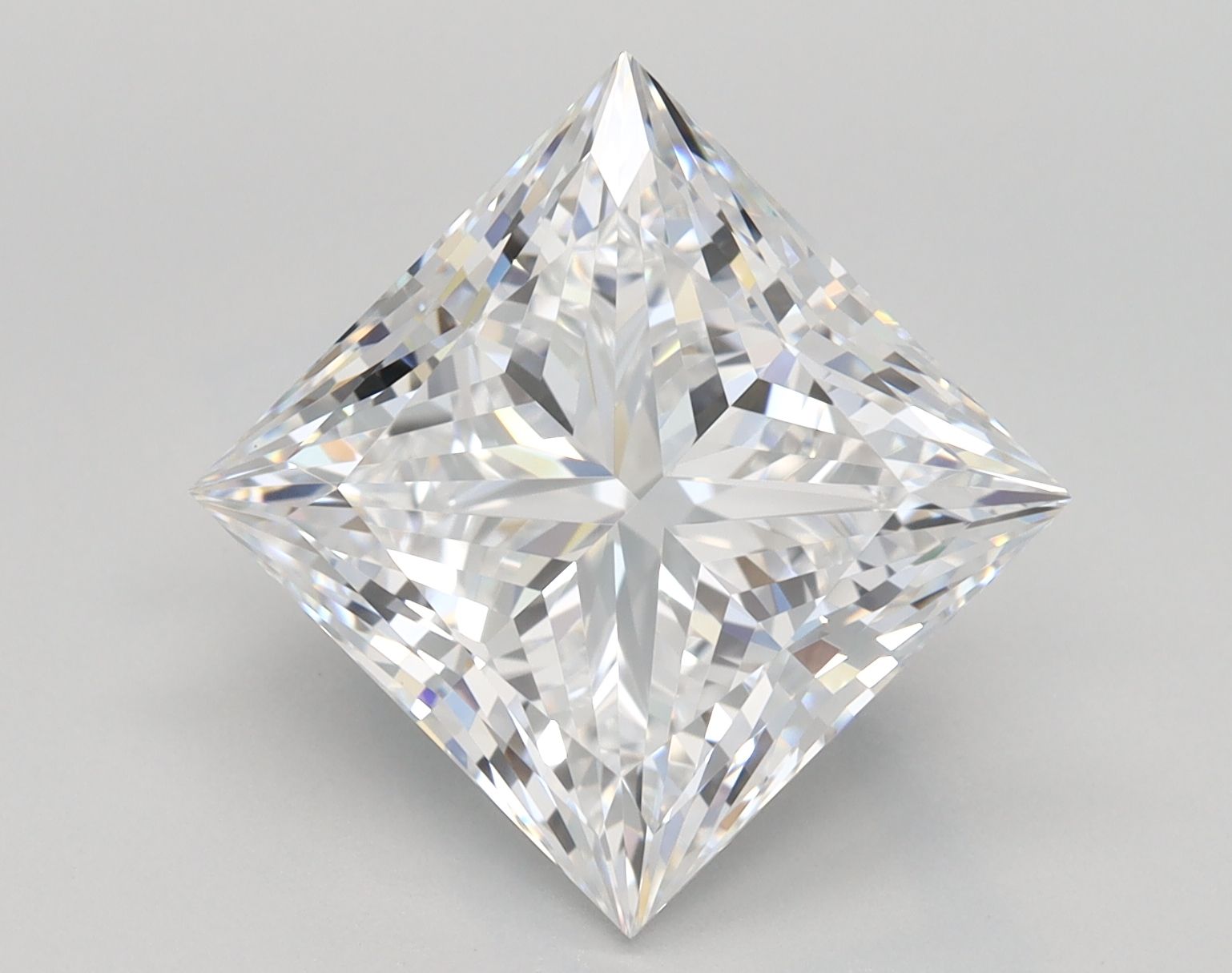 5.26 ct. princess Lab Grown Diamond front image