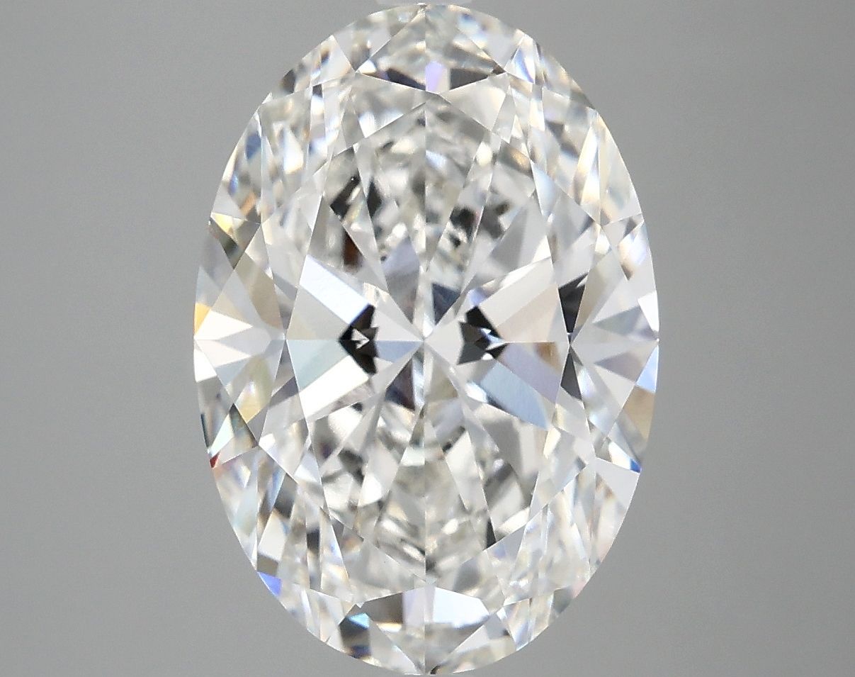 5.07 ct. oval Lab Grown Diamond front image