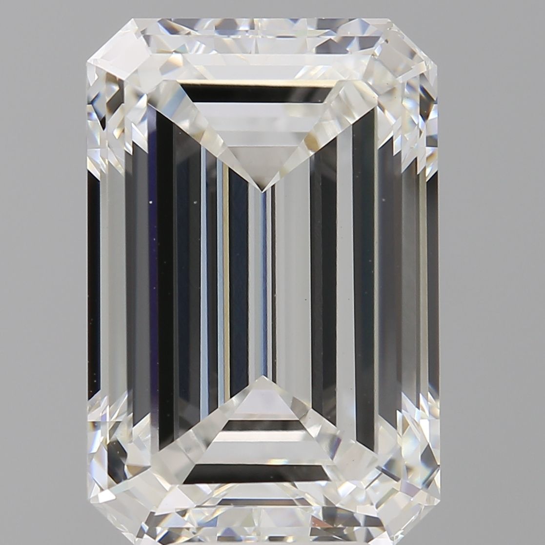 8.01 ct. emerald Lab Grown Diamond front image